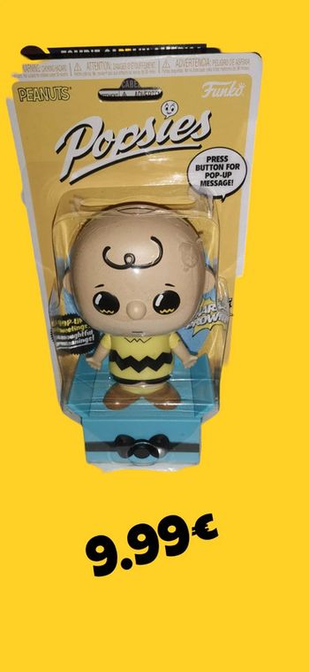Popsie funko edition cacahuetes Charlie brown neuf sous blister