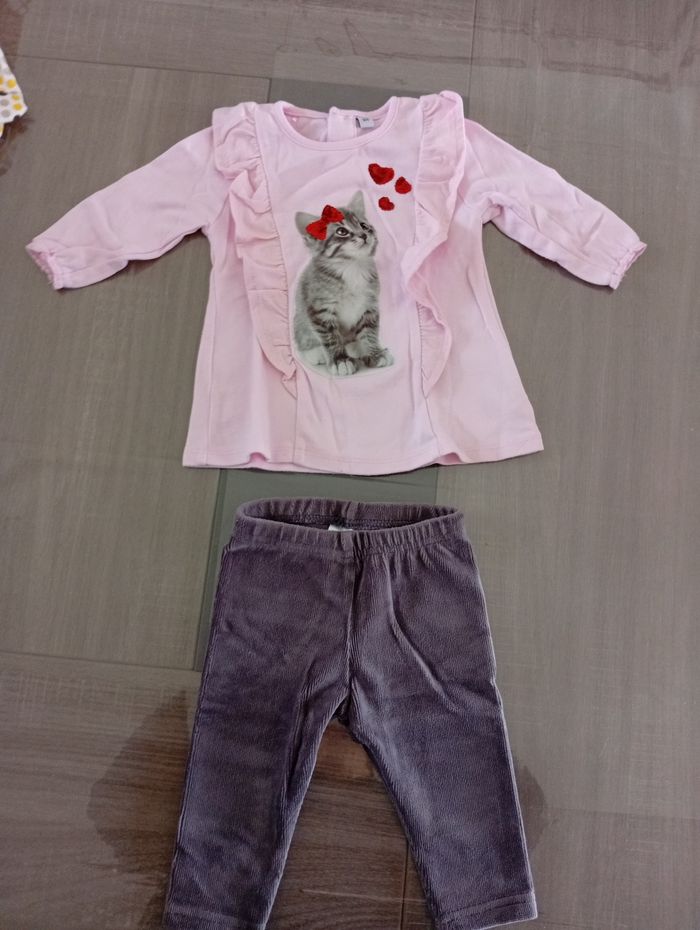 Lot de vêtements fille 6 mois - photo numéro 7
