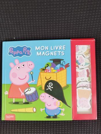 Livre cartonné Peppa Pig Mon livre magnets