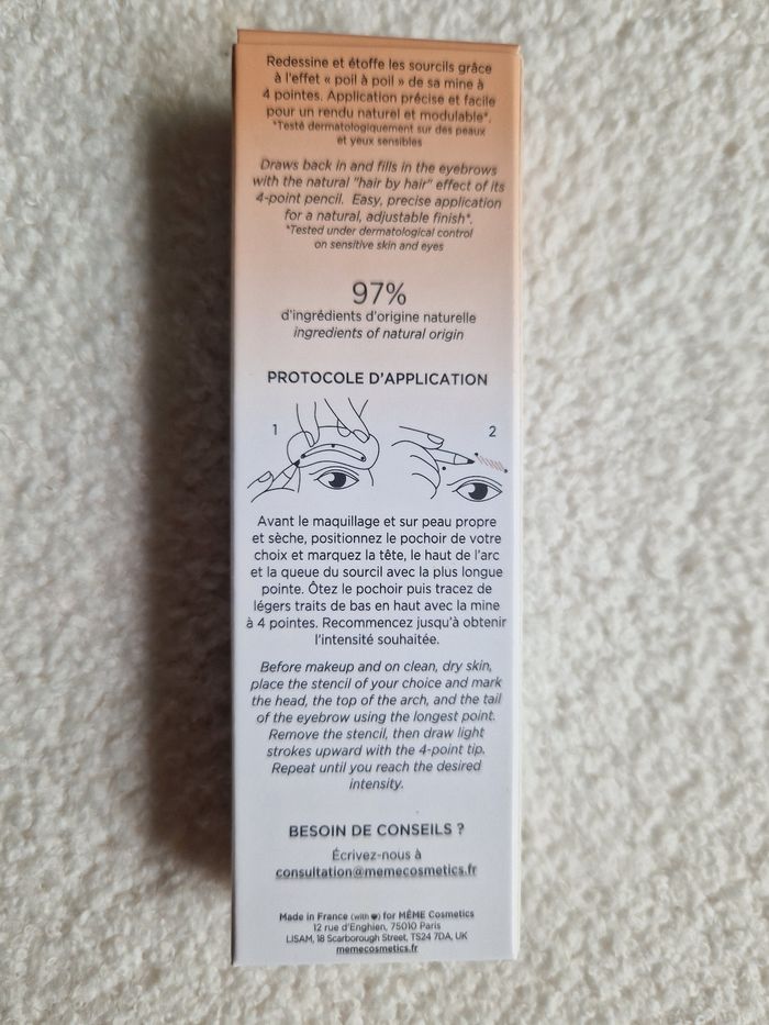 Le feutre pour les sourcils Même - photo numéro 2