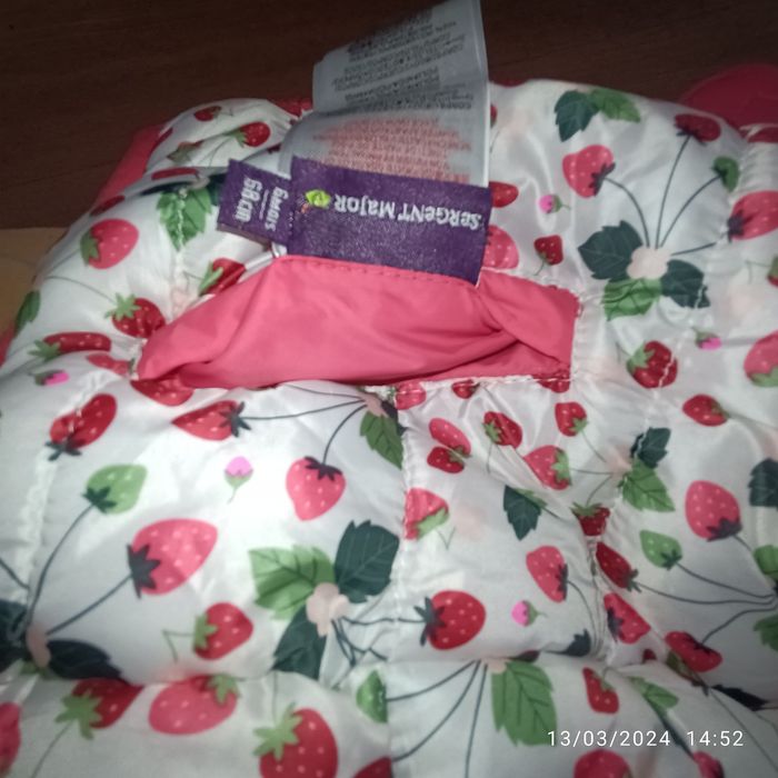 Doudoune Sergent major 🍓 Fraise Neuf sans étiquette. 6Mois - photo numéro 3