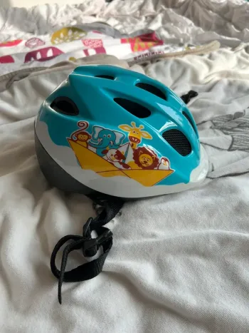 Casque de vélo btwin arche de Noé 46 cm à 53 cm