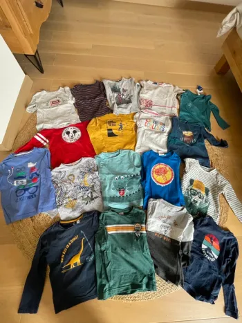 Lot 18 t shirt manche longues