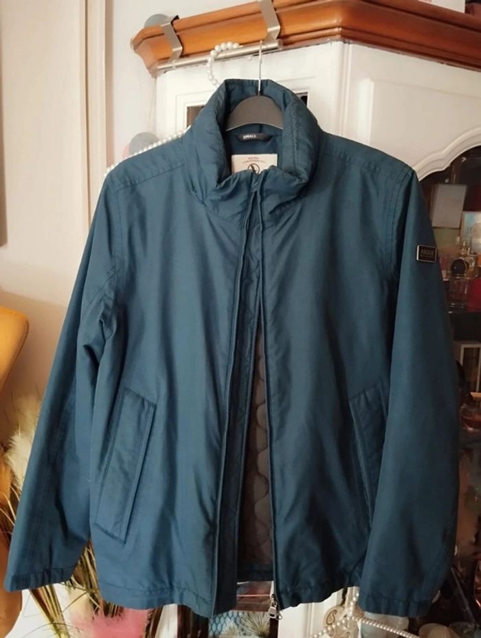 🌿Blouson Bleu Pétrole Unisexe Collection Vintage Aigle Taille 38/40🌿 - photo numéro 15