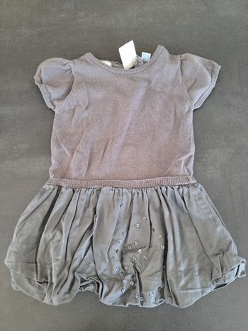 robe grise obaibi 12 mois