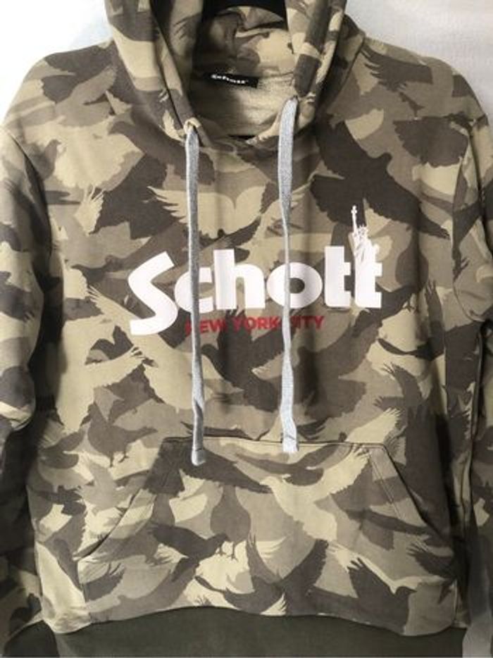 Sweat camouflage SCHOTT taille M - photo numéro 3
