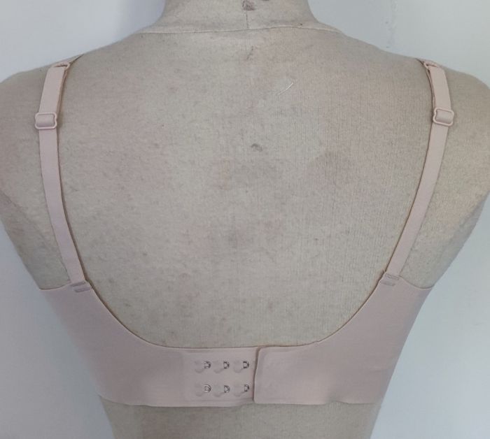 Soutien-gorge sans armature en V pour femme taille XL couleur beige - photo numéro 6