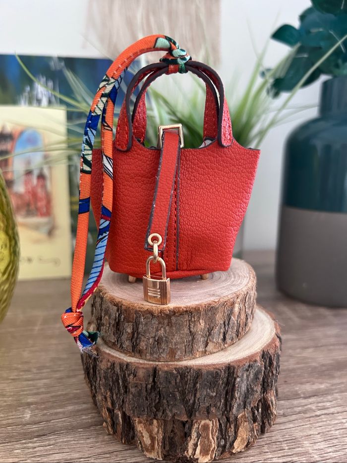 Mini sac décoratif porte-clés - photo numéro 4