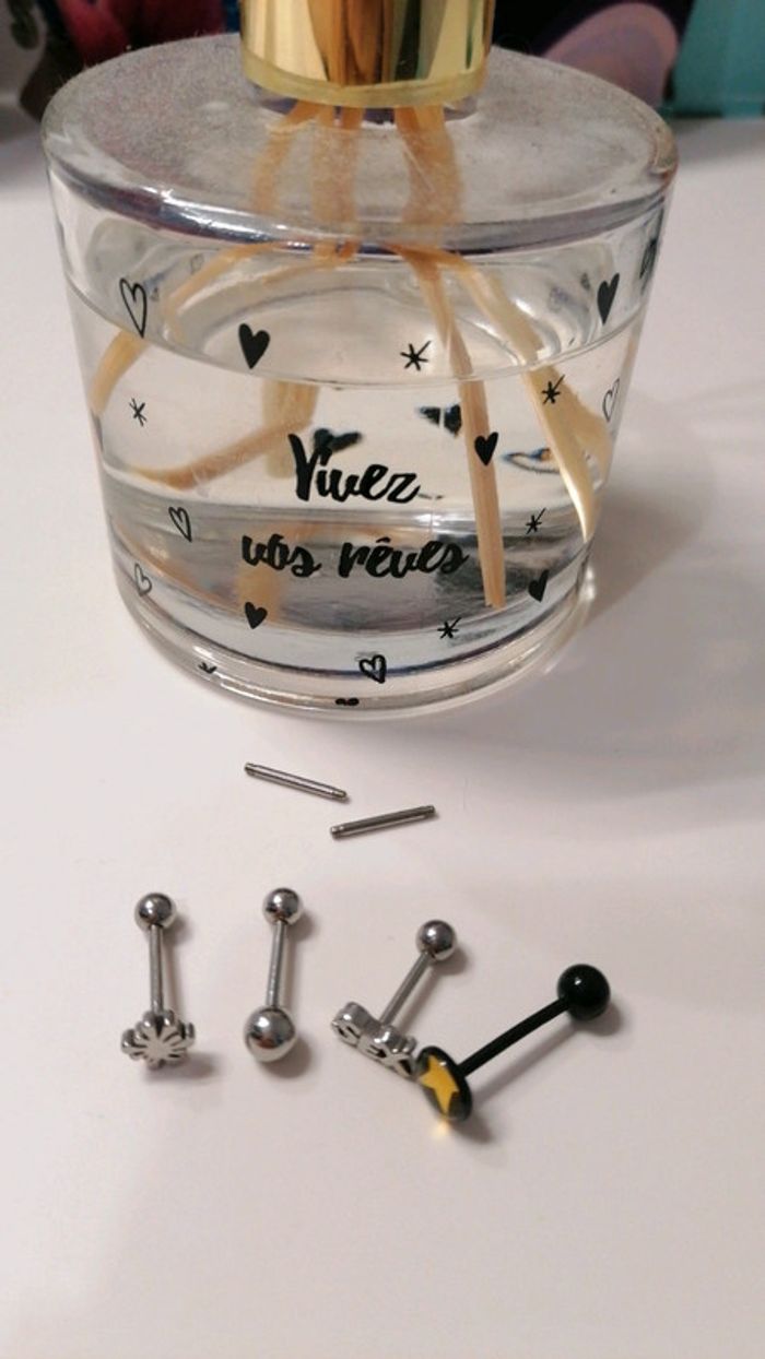 Piercing langue titane - photo numéro 6