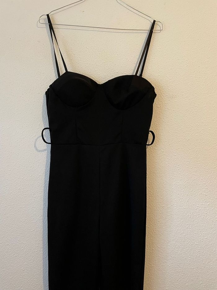 Combinaison à bretelle noir taille 36 - photo numéro 2