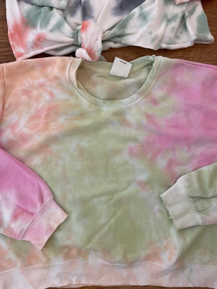 Lot de 3 sweats Tie & Dye - photo numéro 2