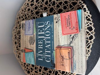Le livre jeu des citations