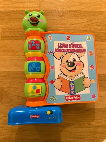 Livre d’éveil rigolotronique Fisher Price