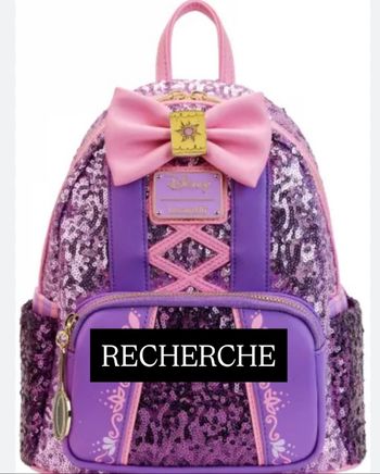 RECHERCHE loungefly sequin raiponce