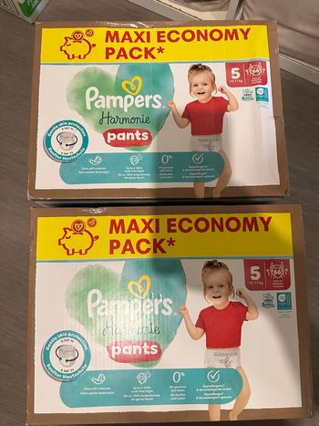 Couche Pampers taille 5 pants harmonie 