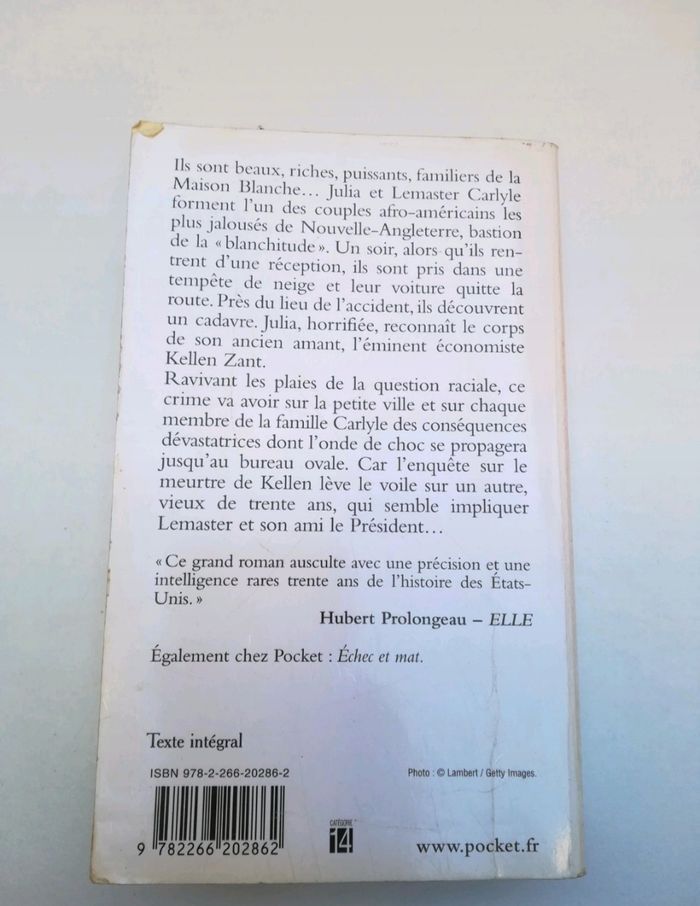 Roman policier La Dame Noire de Stephen Carter - photo numéro 2