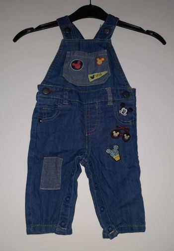 Salopette mickey disney baby taille 3 mois