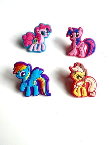 Lot attache stylo ou paille My Little Pony