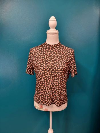 Sous pull fleuri * taille M * Pimkie