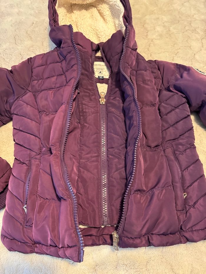 Blouson hiver fille violet - Soulcal & Co - 7/8 ans - photo numéro 3