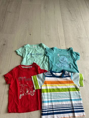 Lot de 4 t-shirt 3 mois
