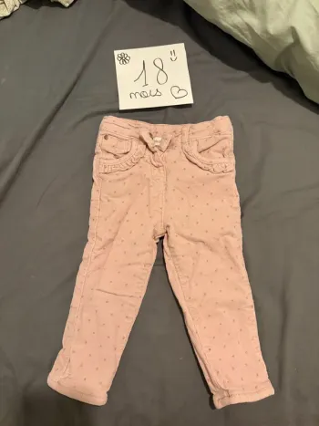 Pantalon doublé 18