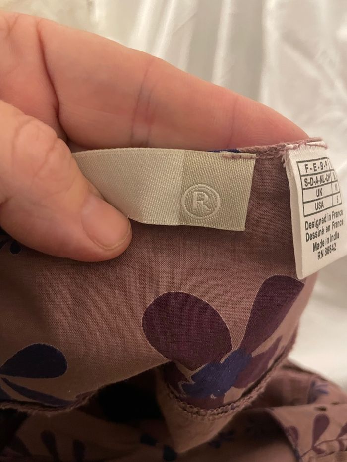 Jupe fleurie pour femme taille 38 la redoute - photo numéro 4