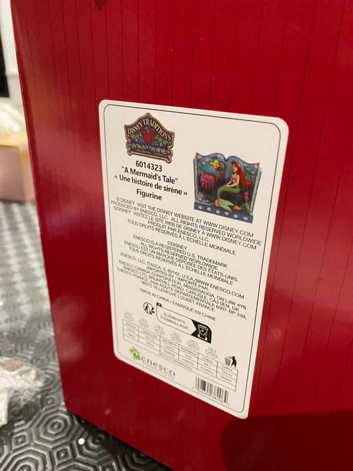 Figurine disney traditions storyboock ariel - photo numéro 4