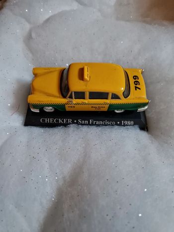 Checker Taxi San Francico 1980 Altaya 1:43