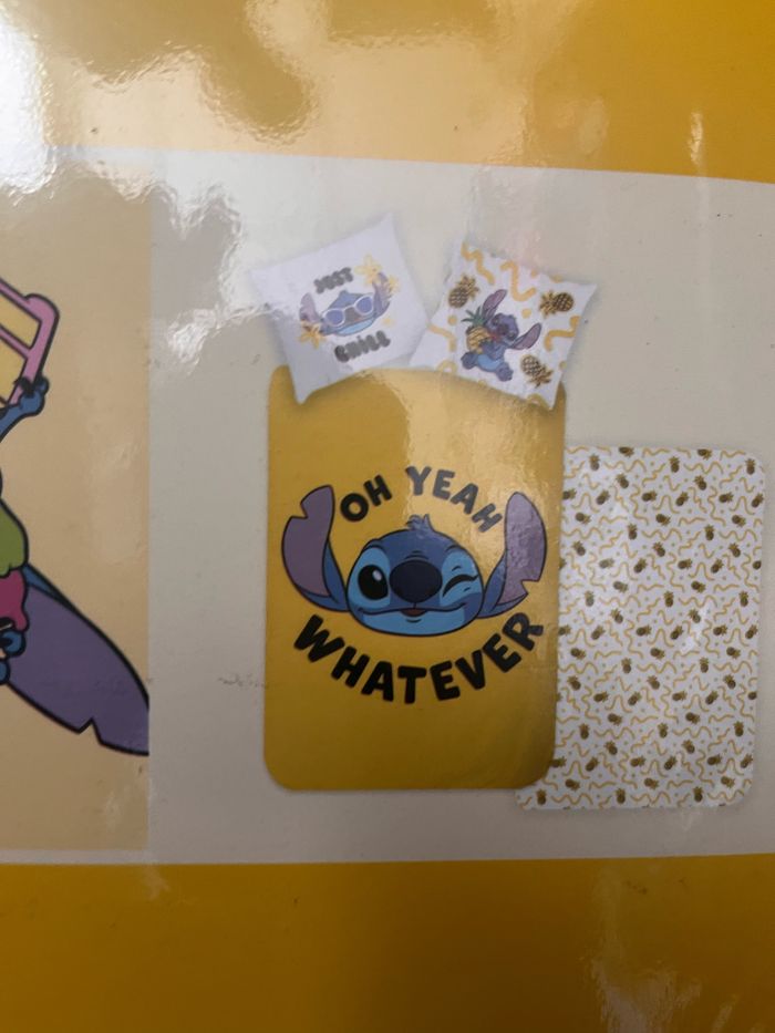 Parure de lit stitch