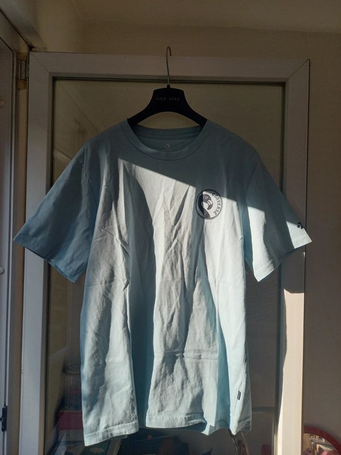Tshirt bleu converse