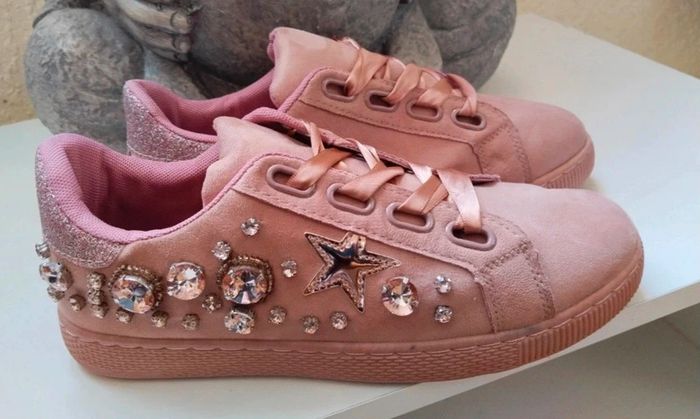 Baskets sneakers femme pointure 39 - photo numéro 2