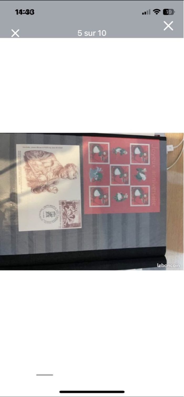 Albums de timbres avec timbres - photo numéro 3