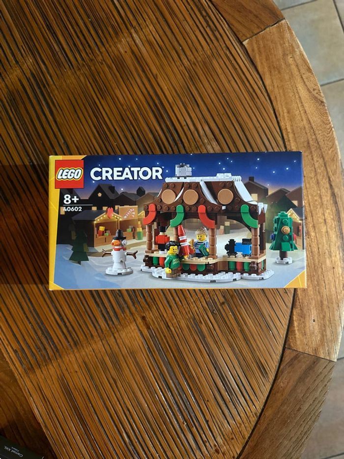 Set Lego, 40602, Winter Market Stall, scellé
