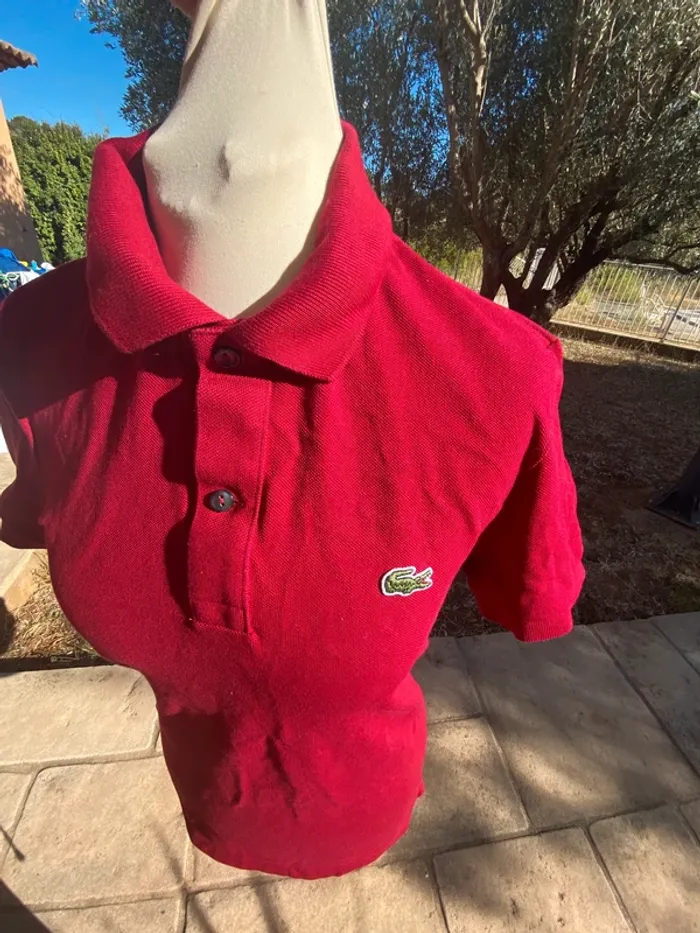 Polo lacoste slim fit taille 2 - photo numéro 2
