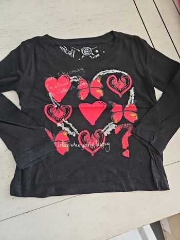Tee shirt manches longues desigual 3 ans