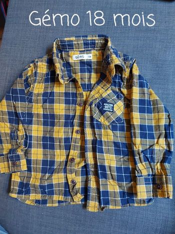 Chemise 18 mois