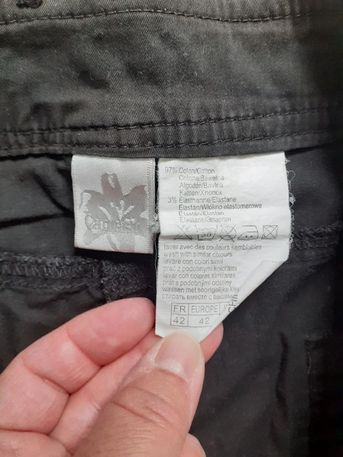 Pantacourt femme noir taille 42 - photo numéro 6
