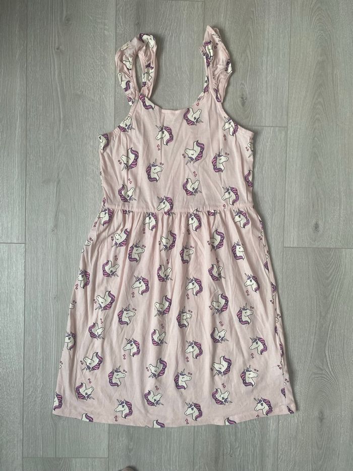 Robe rose licornes 🦄 12 ans