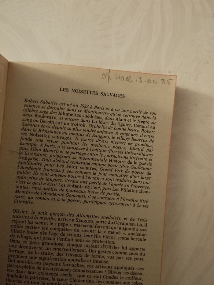 3 livres de Robert Sabatier - photo numéro 3