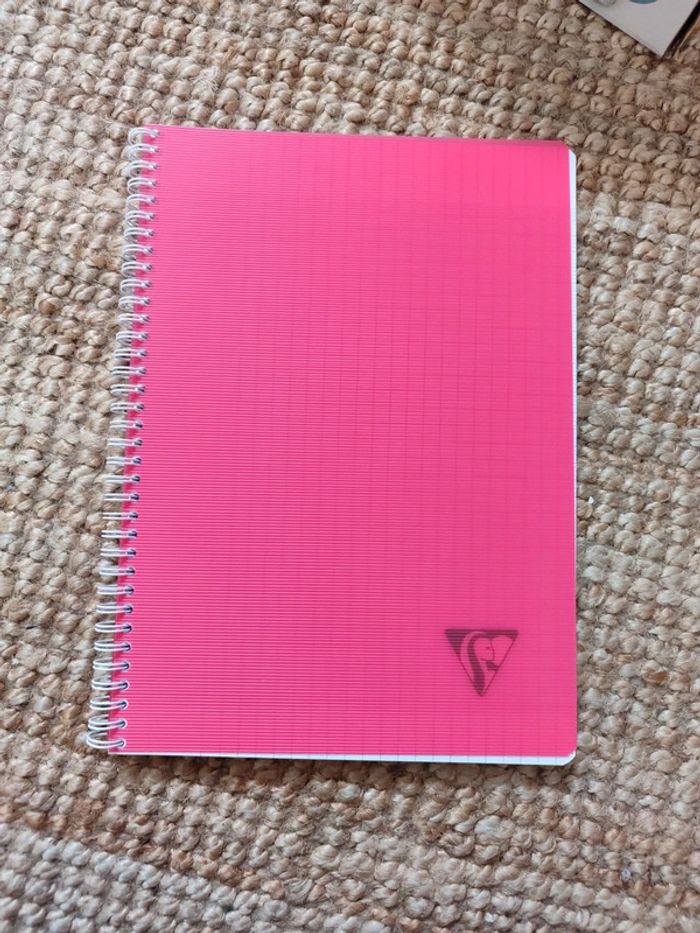 Cahier à spirales 180 pages Clairefontaine