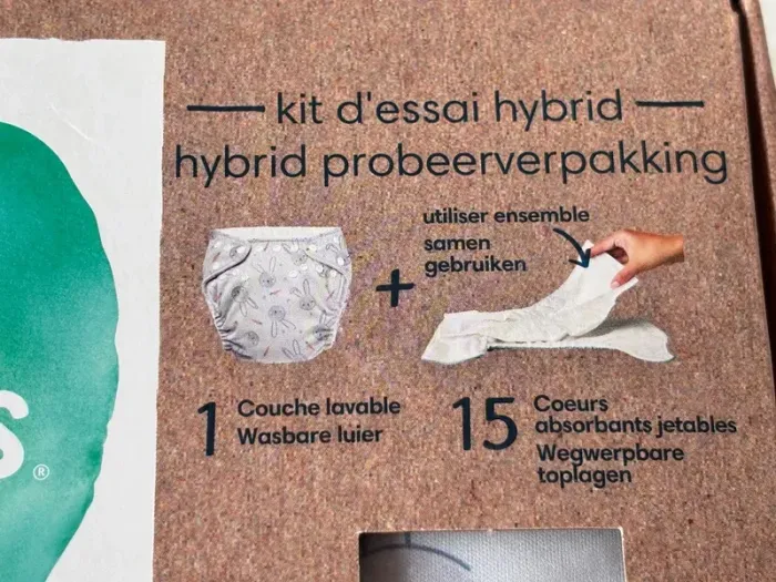 Couche lavable pampers hybrid harmonie - photo numéro 5