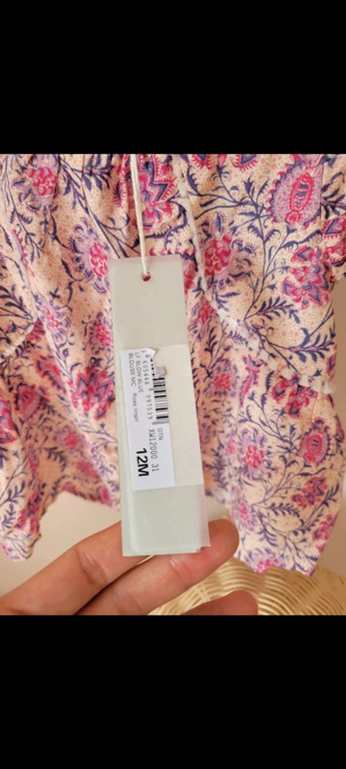 Blouse neuve 12m IKKS - photo numéro 2