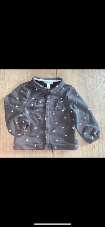 Gilet col Claudine okaidi