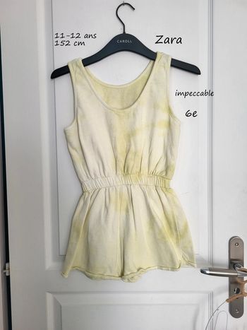 Combishort zara 12 ans impeccable