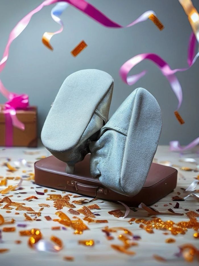 Chaussons Kiabi doré - photo numéro 3