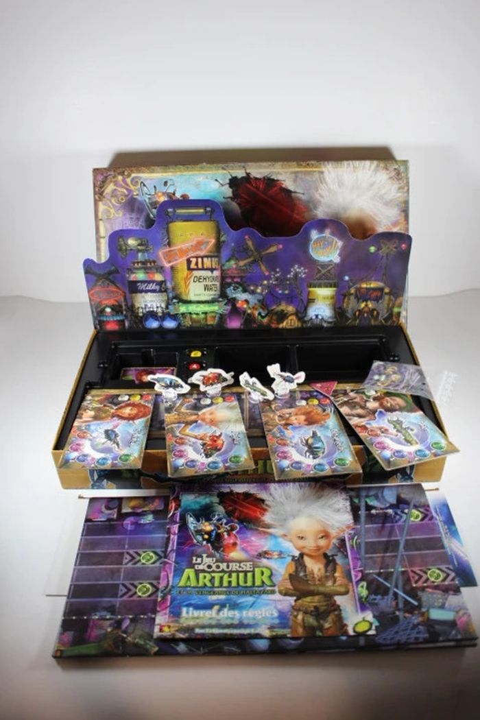 Asmodee le jeu de la course Arthur et les minimoys 100 % Complet - photo numéro 3