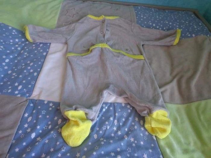 Pyjama ourson Kiabi 1 mois - photo numéro 3