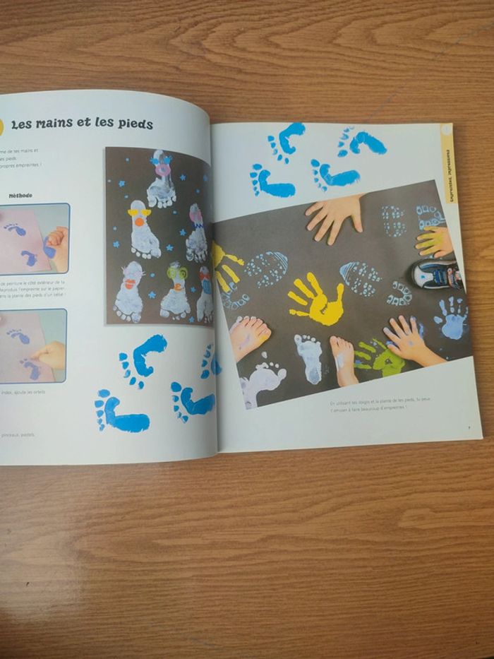 Livre peinture aux tampons à réaliser soi-même - photo numéro 9