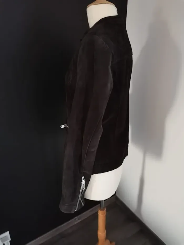 blouson DDP XL cuir marron - photo numéro 5